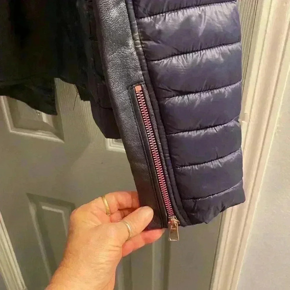 Classic concepts Womens Jacket in Navy Blue women’s size XL Super soft & warm - Picture 10 of 10